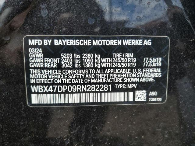 2024 BMW X3 SDRIVE3 WBX47DP09RN282281