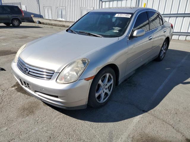 INFINITI G35 2003 beige  gas JNKCV51E43M334596 photo #1