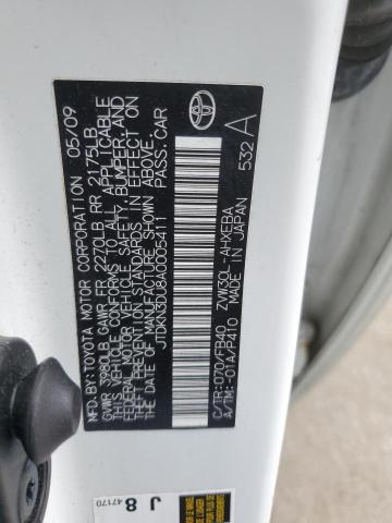2010 TOYOTA PRIUS - JTDKN3DU8A0005411