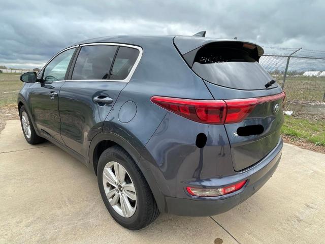 KIA SPORTAGE L 2017 blue 4dr spor gas KNDPM3AC6H7208125 photo #4