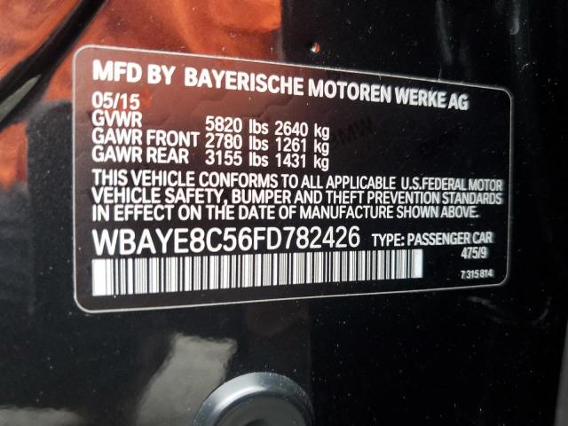 2015 BMW 750 LI - WBAYE8C56FD782426