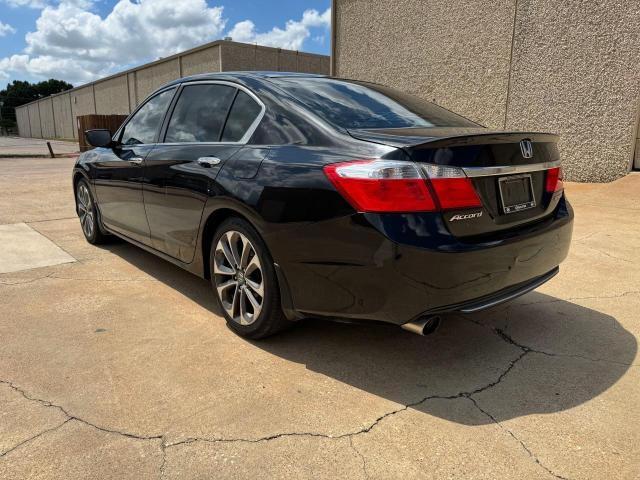 HONDA ACCORD SPO 2014 black sedan 4d gas 1HGCR2F58EA258254 photo #4