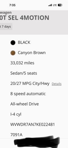 2019 VOLKSWAGEN ARTEON SEL WVWDR7AN7KE022XXX