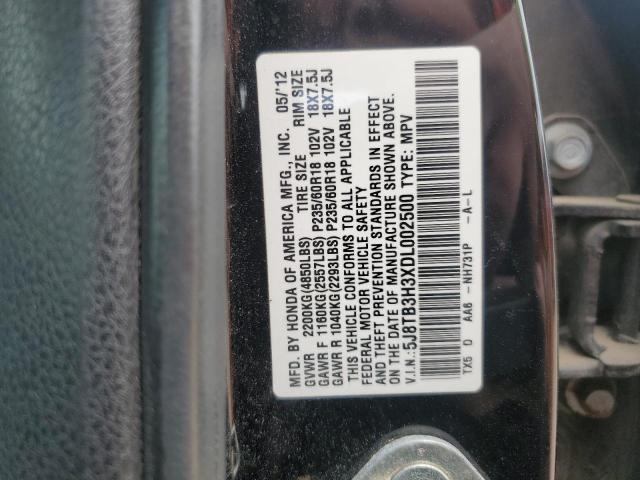 2013 ACURA RDX - 5J8TB3H3XDL002500