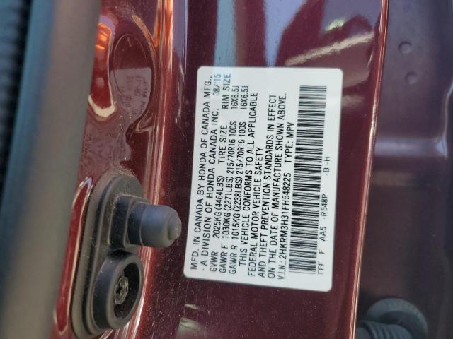 2015 HONDA CR-V LX - 2HKRM3H31FH548225