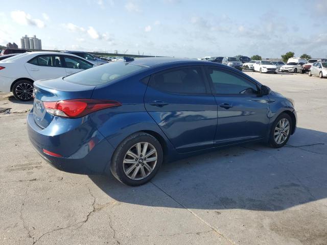 HYUNDAI ELANTRA SE 2016 blue sedan 4d gas KMHDH4AE3GU557186 photo #4