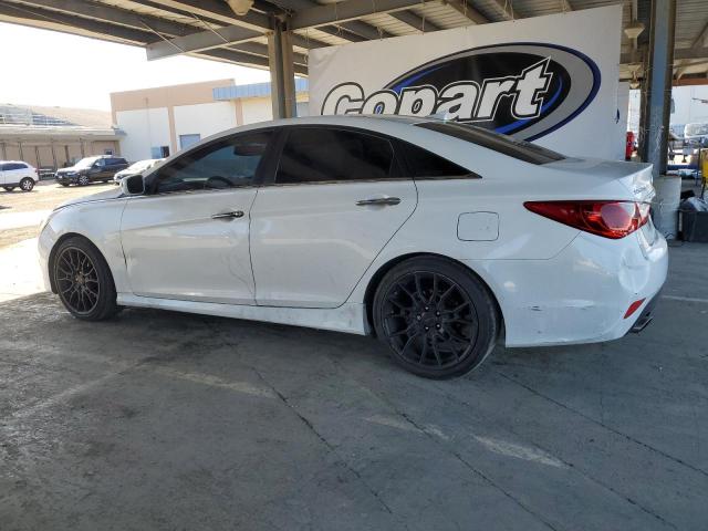 HYUNDAI SONATA SE 2014 white  gas 5NPEC4AB5EH861544 photo #3