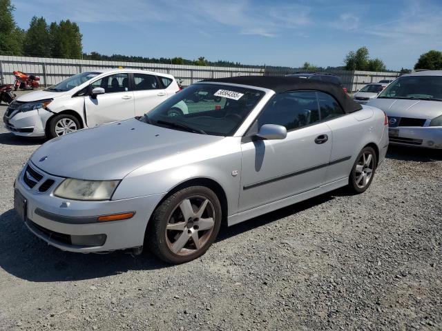 SAAB 9-3 ARC 2004 silver converti gas YS3FD79Y046002696 photo #1
