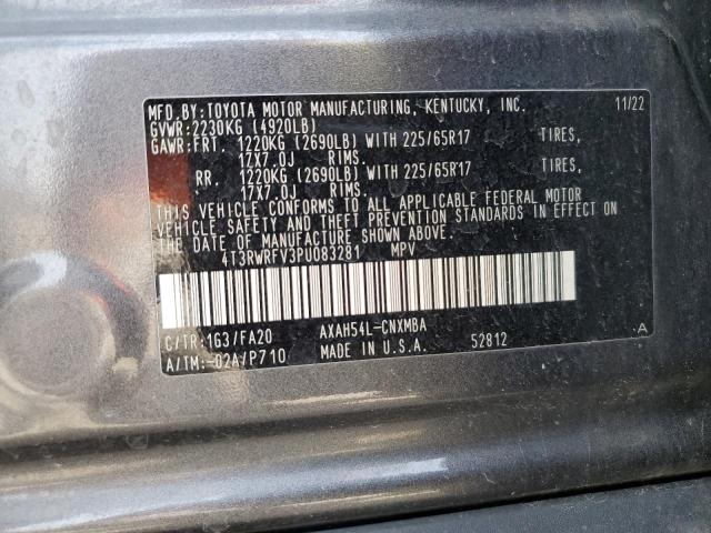 2023 TOYOTA RAV4 XLE - 4T3RWRFV3PU083281