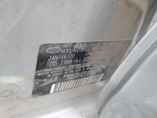 2020 HYUNDAI ELANTRA GT KMHH35LE3LU137585