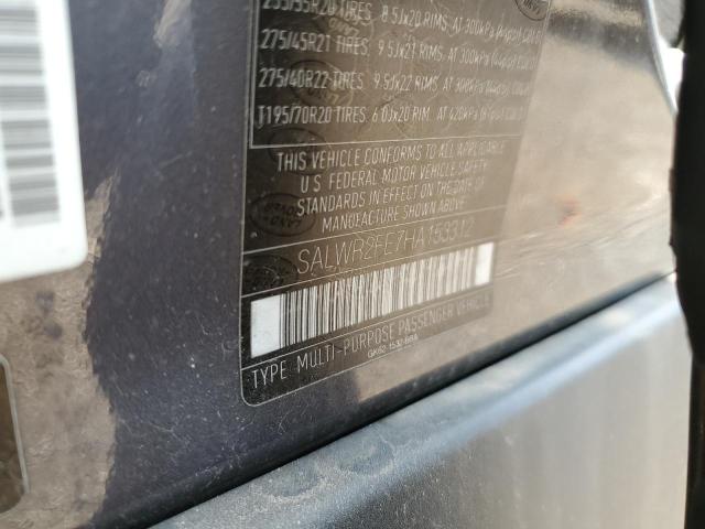 2017 LAND ROVER RANGE ROVE - SALWR2FE7HA153312