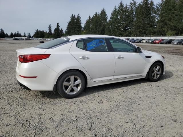 KIA OPTIMA LX 2015 white sedan 4d gas KNAGM4A71F5658103 photo #4