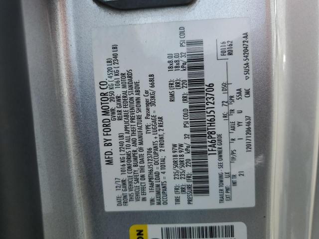 2018 FORD MUSTANG - 1FA6P8TH6J5123706