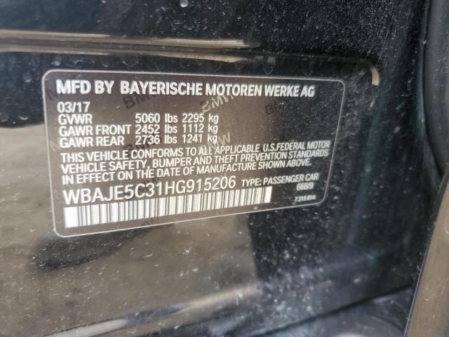 2017 BMW 540 I - WBAJE5C31HG915206