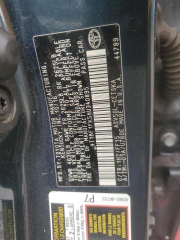 2017 TOYOTA CAMRY LE - 4T1BF1FK5HU340895
