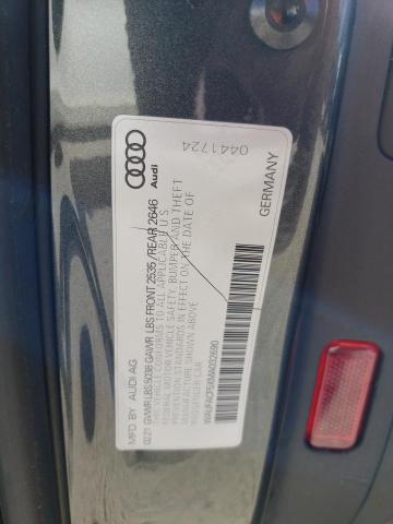2021 AUDI A5 PREMIUM WAUFACF5XMA032690