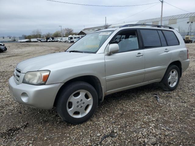 TOYOTA HIGHLANDER 2006 silver 4dr spor gas JTEEP21A960187084 photo #1