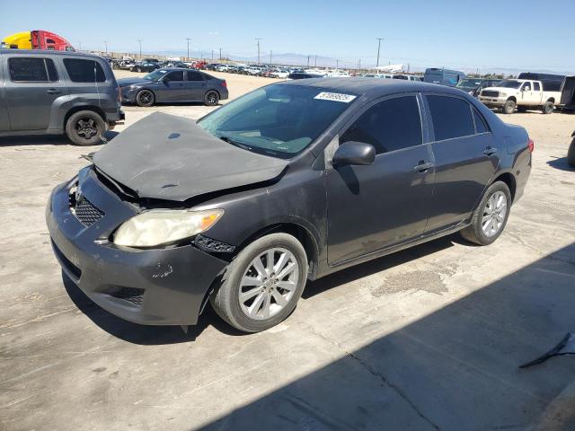 TOYOTA COROLLA BA 2009 gray  gas JTDBL40E699055032 photo #1