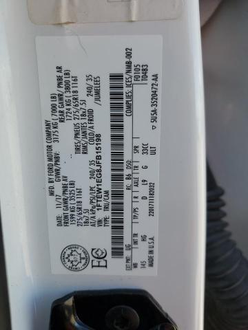 2018 FORD F150 SUPER 1FTEW1EG8JFB15198