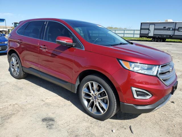 Vin: 2fmpk3k86gbb20967, lot: 54555145, ford edge titanium 20164