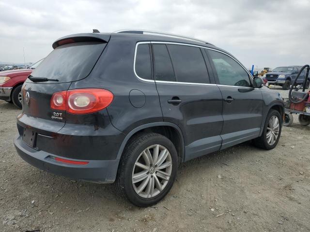 VOLKSWAGEN TIGUAN S 2011 black  gas WVGBV7AX3BW551114 photo #4