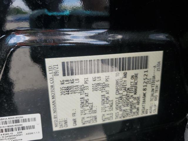 2021 NISSAN ROGUE SV - 5N1AT3BA6MC812521