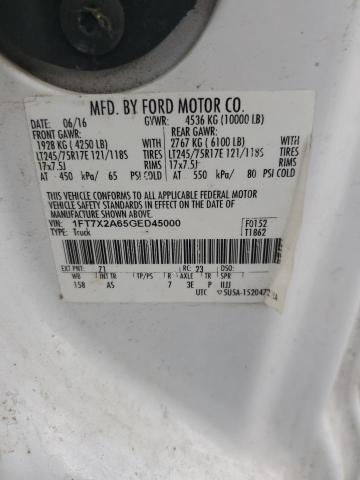 2016 FORD F250 SUPER - 1FT7X2A65GED45000