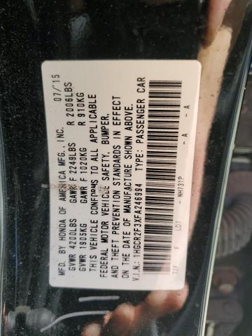 2015 HONDA ACCORD LX - 1HGCR2F3XFA246994