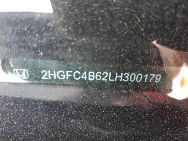 2020 HONDA CIVIC LX 2HGFC4B62LH300179