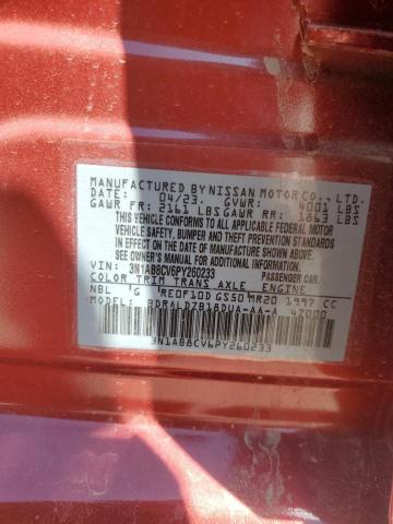 2023 NISSAN SENTRA SV - 3N1AB8CV6PY260233