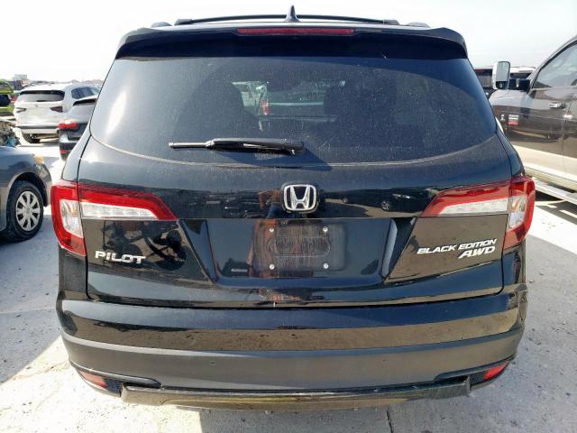 2022 HONDA PILOT BLAC 5FNYF6H79NB050975