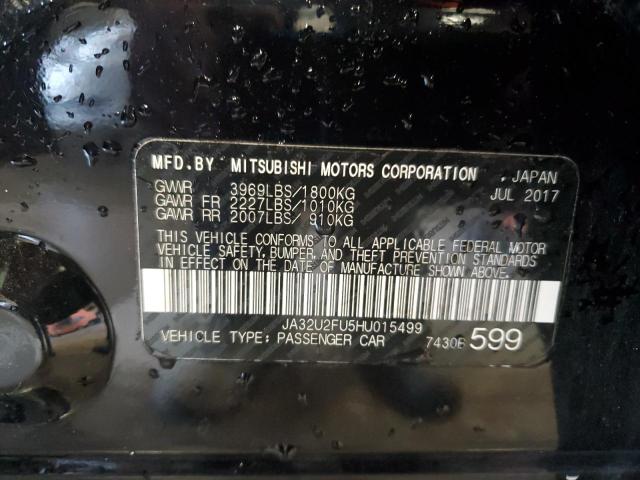 2017 MITSUBISHI LANCER ES JA32U2FU5HU015499