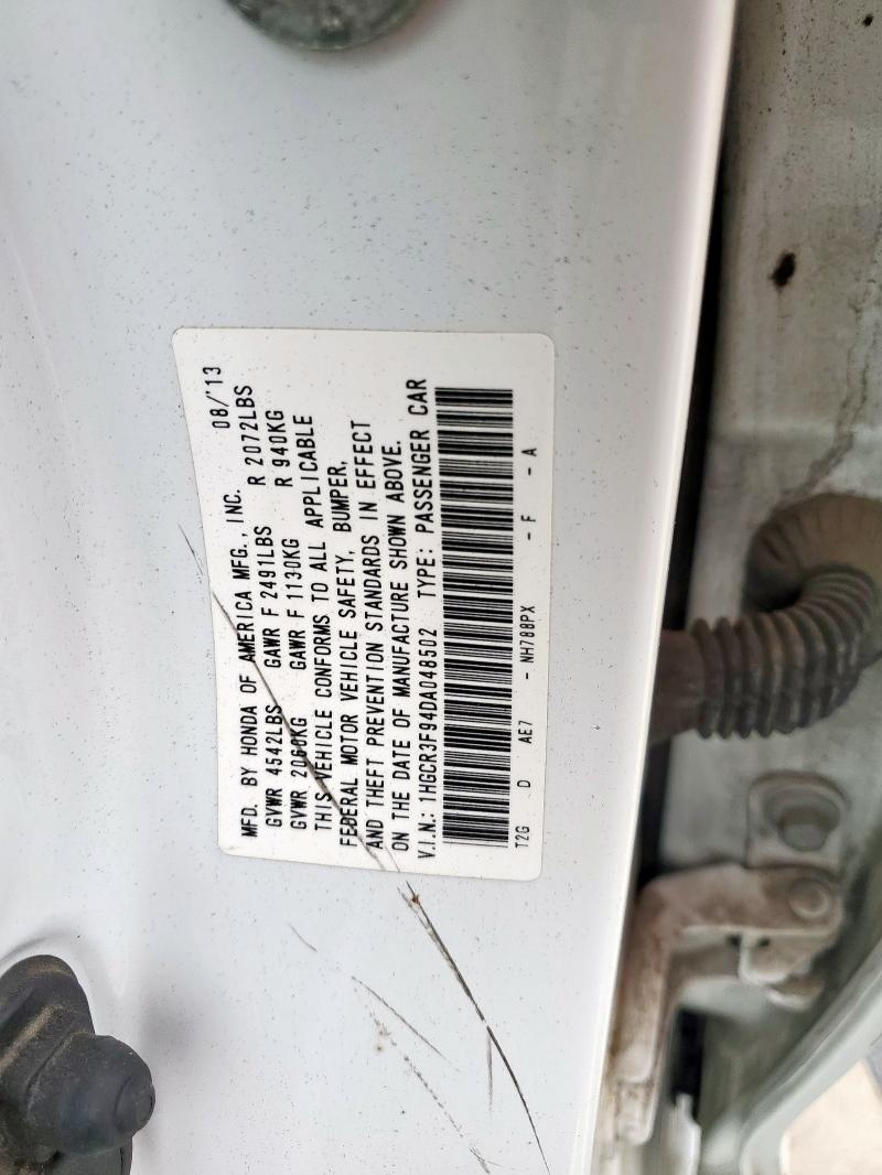 2013 HONDA ACCORD TOU - 1HGCR3F94DA048502
