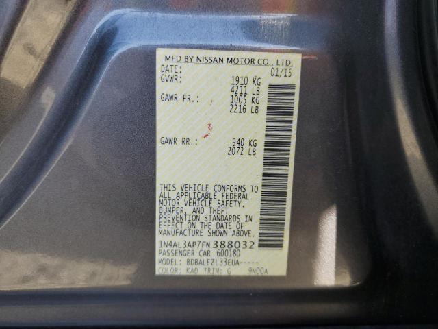 2015 NISSAN ALTIMA 2.5 - 1N4AL3AP7FN388032
