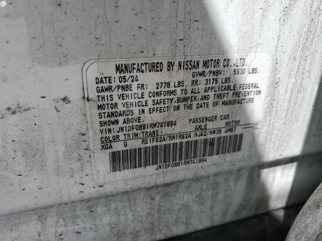 2024 NISSAN ARIYA EVOL JN1DF0BB1RM741894