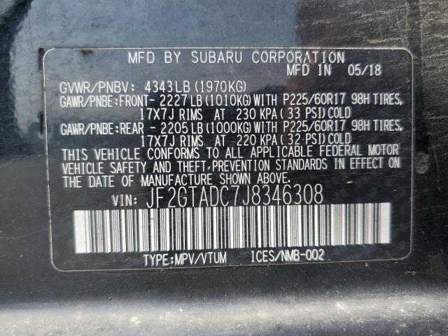2018 SUBARU CROSSTREK - JF2GTADC7J8346308
