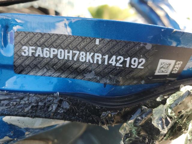 2019 FORD FUSION SE 3FA6P0H78KR142192