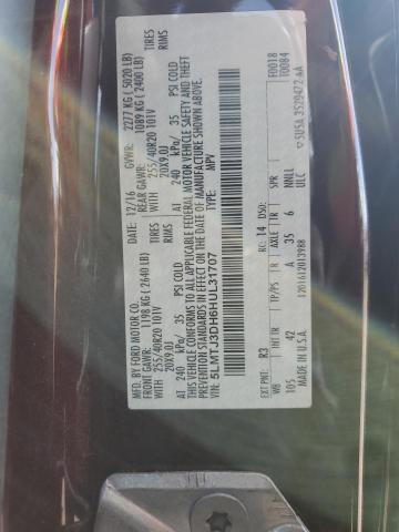 2017 LINCOLN MKC RESERV 5LMTJ3DH6HUL31707