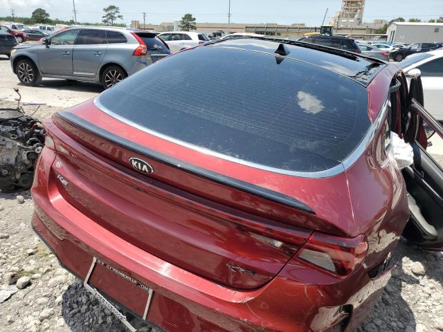 KIA K5 GT LINE 2021 maroon  gas 5XXG64J27MG081622 photo #4