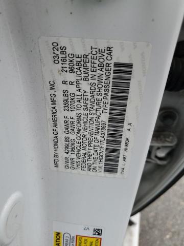 2020 HONDA ACCORD LX 1HGCV1F17LA078697