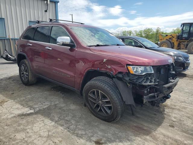 Vin: 1c4rjfbg7hc821639, lot: 55906395, jeep grand cher limited 20174
