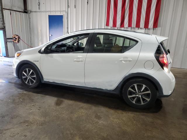 TOYOTA PRIUS C 2018 two tone  hybrid engine JTDKDTB37J1599450 photo #3