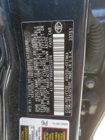 2016 TOYOTA CAMRY LE - 4T1BF1FK6GU252016