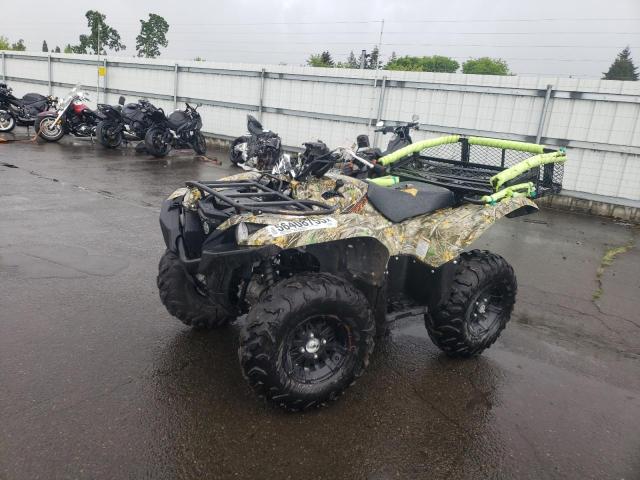 YAMAHA YFM700 2022 green  gas 5Y4AMK3E4NA100252 photo #3