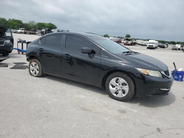 Vin: 2hgfb2f54dh596445, lot: 57474645, honda civic lx 20134