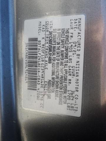 2021 NISSAN VERSA SV 3N1CN8EV5ML914869