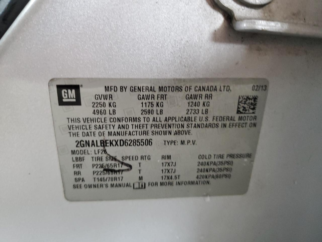 CHEVROLET EQUINOX LS