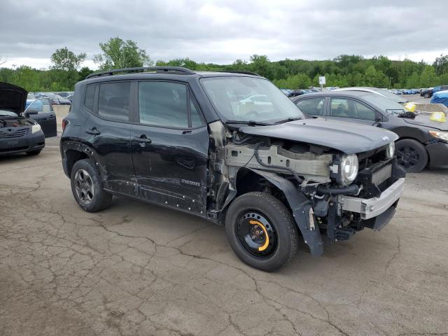 Vin: zaccjbab8hpf29112, lot: 57712605, jeep renegade sport 20174
