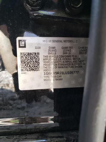 2020 CADILLAC CT6 PLATIN 1G6KV5RJ1LU105777
