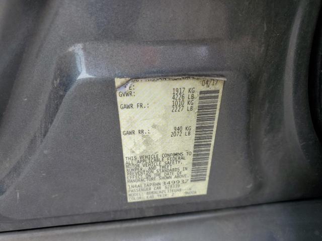 2017 NISSAN ALTIMA 2.5 - 1N4AL3AP8HN349937